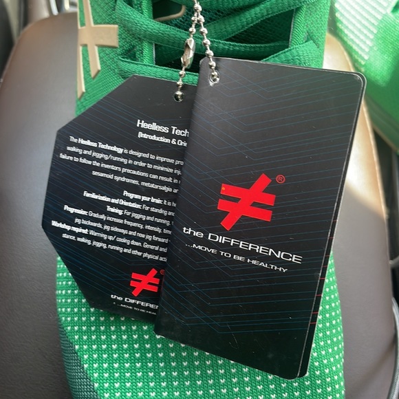 HT Runners Green Heelless Technology The Difference Size 13 Running Shoes - Picture 11 of 11